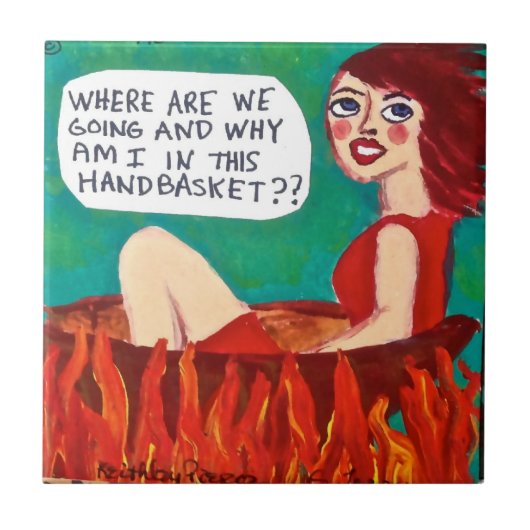 私達タイル、TRIVET-行っていますか。 タイル (正面)