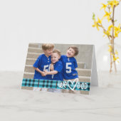 私達ハートのパパ! カード (黄色い花)