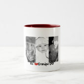 私達ハートの祖父のgigi ツートーンマグカップ (中央)