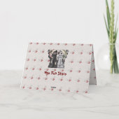 私達二人から…クリスマスの挨拶状 シーズンカード (裏面)