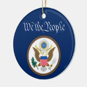 私達人々のオーナメント セラミックオーナメント (左)