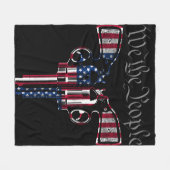 私達人々のフリースブランケット フリースブランケット (正面(横))