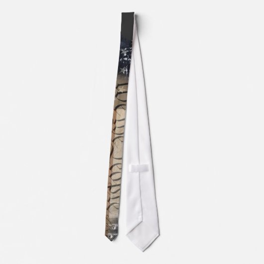 私達人々のヴィンテージの産業米国旗のタイ ネクタイ (裏面)