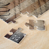 私達人々のヴィンテージの米国旗のパズル ジグソーパズル (側面)