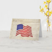 私達人々 カード (黄色い花)