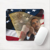 私達人々…バラック・オバマ及び憲法 マウスパッド (マウス)