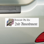 (私達人々)記事1の第2修正銃 バンパーステッカー (車上)