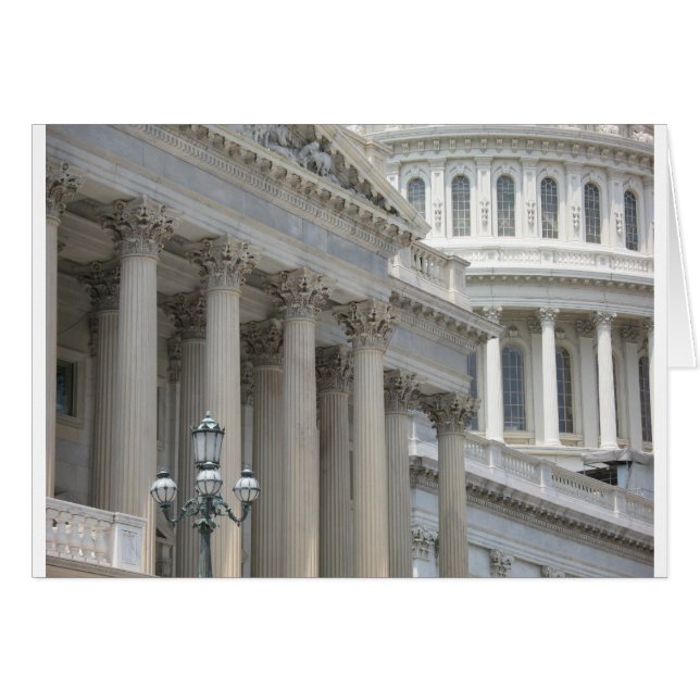 私達国会議事堂の建物の建築 (正面横)