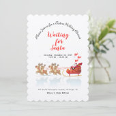 私達待っているサンタHo! Ho! Ho! 冬休み 招待状 (スタンド正面)