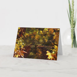 私達皆からのビジネス感謝祭カード シーズンカード