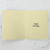 私達皆からの幸せな第90誕生日 カード (内部)