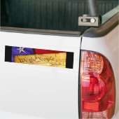 私達米国の人々憲法 バンパーステッカー (トラック上)