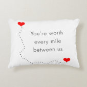 私達間のあらゆるマイルの価値を持つミニマリスト"あなたは" アクセントクッション