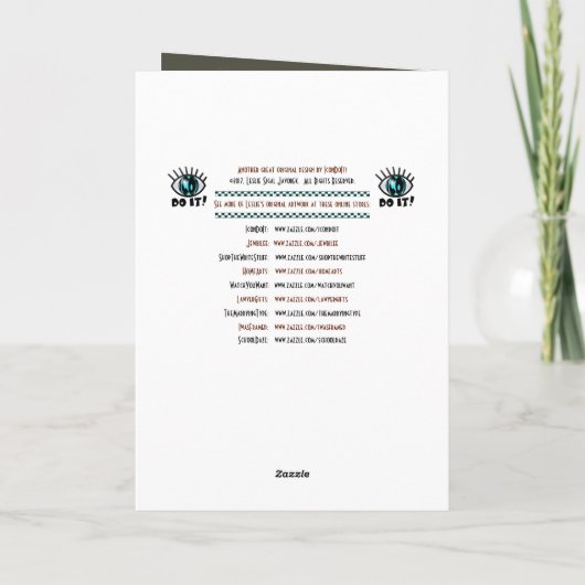 私達3人の王-パーソナライズなアールデコのクリスマス シーズンカード (裏面)