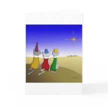 私達3匹の猫-クリスマスの空白のなカード