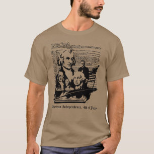 私達7月第4 -人々-米国の旗 Tシャツ