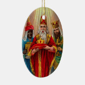 私達Christmas Ornament 3人の王 セラミックオーナメント (右)