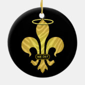 "私達Dat"のオーナメントをカスタム設計して下さい セラミックオーナメント (裏面)