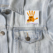 私達R1オレンジ(ハロウィン)手ボタン 缶バッジ (インサイチュ)