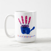 私達R1両性体のマグ コーヒーマグカップ (左)