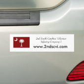 私達sccit、www.2ndscvi.com、第2サウスカロライナV… バンパーステッカー (車上)