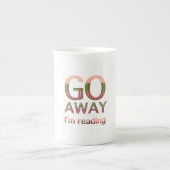 私遠くにの引用文 ボーンチャイナマグカップ (正面)