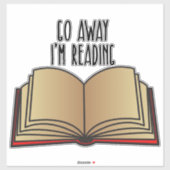 私遠くにの本読好おもしろい司書 シール (シート)