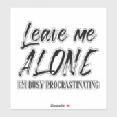 私離れだけ忙しの先延べ手 シール (シート)