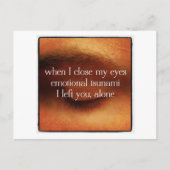 私離れは一人で ポストカード (正面)