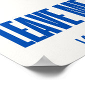 私離れ一人のポスター ポスター (角)