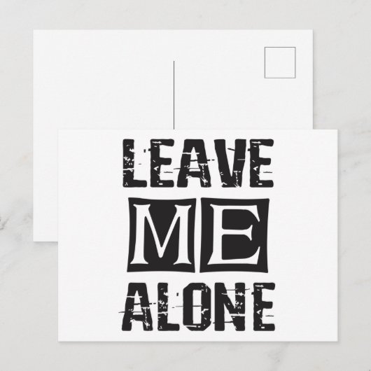 私離れ一人 ポストカード (正面/裏面)