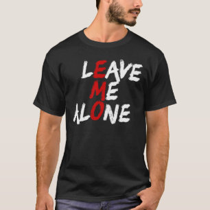 私離れ一人Emo内向的アンチ – 社会Emo Tシャツ