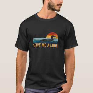 私離れLoon Bird WatcherギフトヴィンテージレトロSu Tシャツ