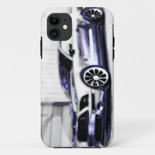 私電話、場合、カバー、細胞、移動式電話 Case-Mate iPhoneケース (裏面)