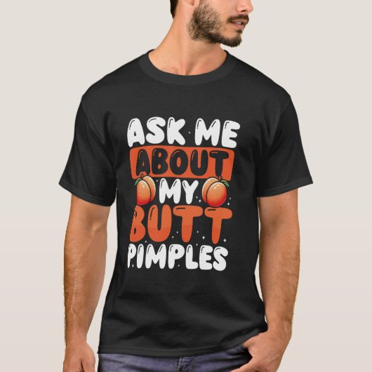私頼のお尻 Tシャツ (正面)