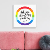 私頼の代名詞は？ キャンバスプリント (インサイチュ (リビング))