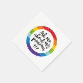 私頼の代名詞は？ スタンダードカクテルナプキン (角)