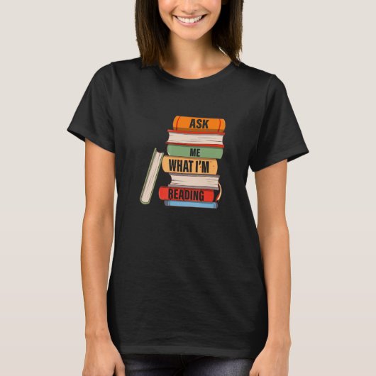 私頼の本のア読パレル Tシャツ (正面)