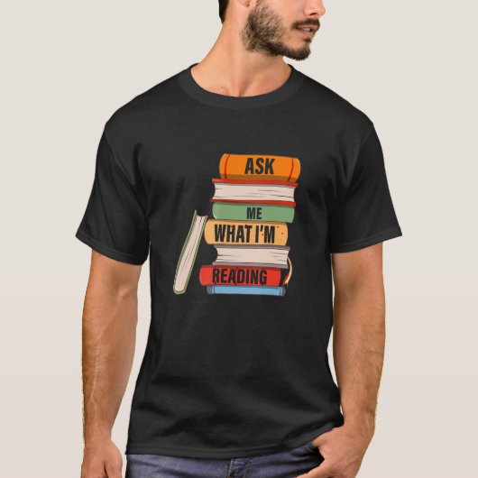 私頼の本のア読パレル Tシャツ (正面)