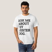 私頼の里犬のシェルターについて Tシャツ (正面フル)