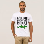 私頼のIGUANA Tシャツについて Tシャツ (正面フル)