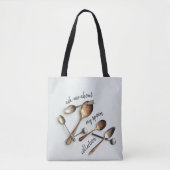 私頼はスプーンのコレクションについて トートバッグ (正面)