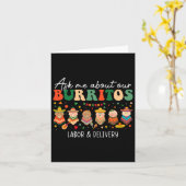 私頼は、私のBurritosの労働配信ナースCinについて カード (黄色い花)