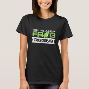私頼は、都市のジョークのためにカエルのデザインを笑う事について Tシャツ
