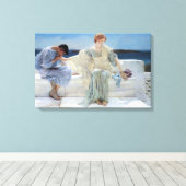 私頼はLawrence Alma Tedamoによる キャンバスプリント (インサイチュ (ウッドフロア))