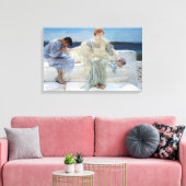 私頼はLawrence Alma Tedamoによる キャンバスプリント (インサイチュ (リビング))