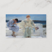 私頼はLawrence Alma Tedamoによる 名刺 (裏面)