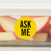 私頼 |イエローボランティアバッジ ラベル (貼付)