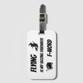 私飛んでいるのFお気に入りのワードは ラゲッジタグ (正面縦)