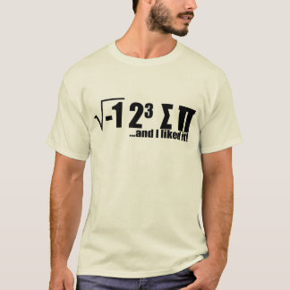 私食べはパイ – I 8 SUM PIと私はそれを気に入った！ Tシャツ